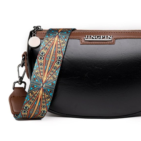 SPRING SPECIAL 25$ / Shoulder bag / PU leather / BLACK model - Picture 1 of 16